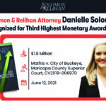 Danielle Solomon Recognized for Monetary Award